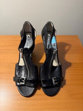 Michael Kors Open-Toe Slingback Wedge Sandals